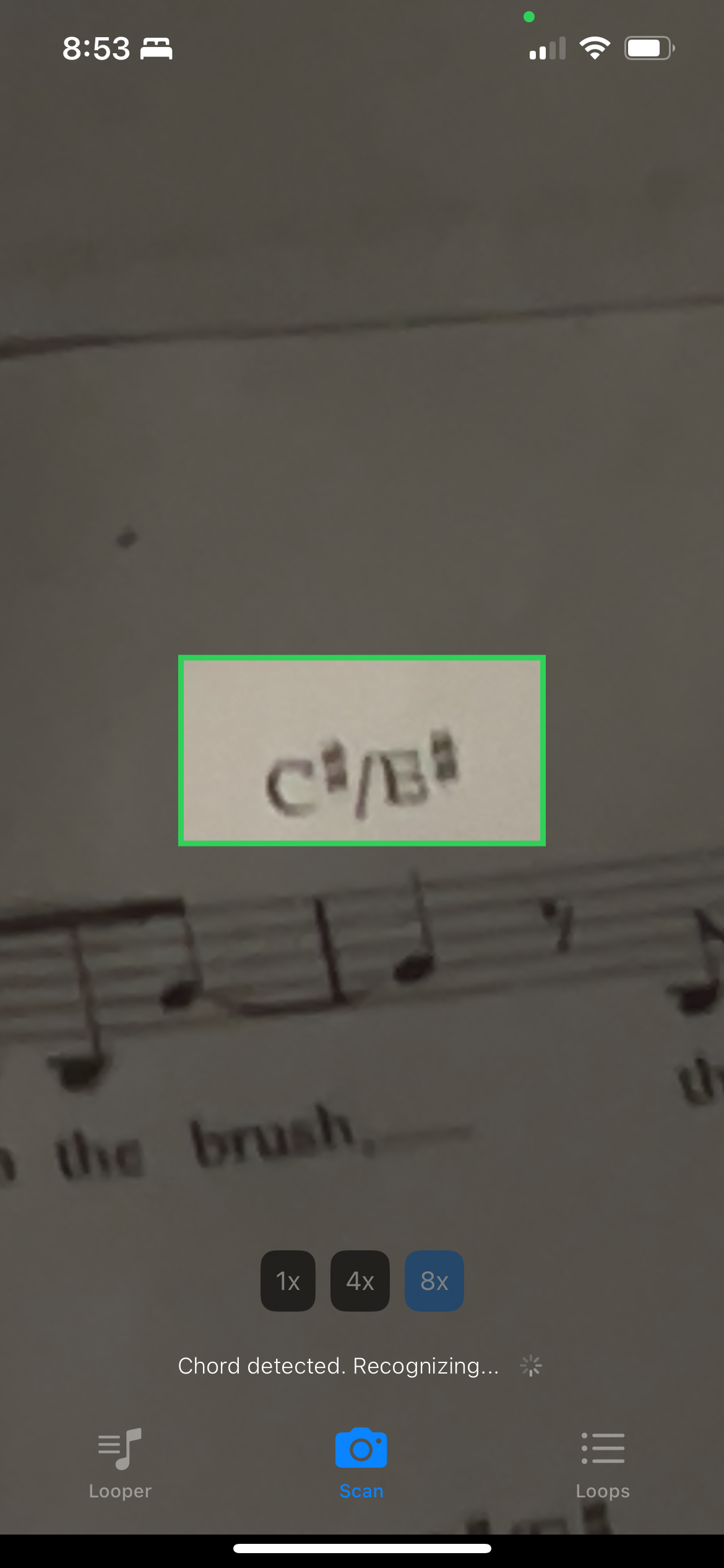 Chord Scanning